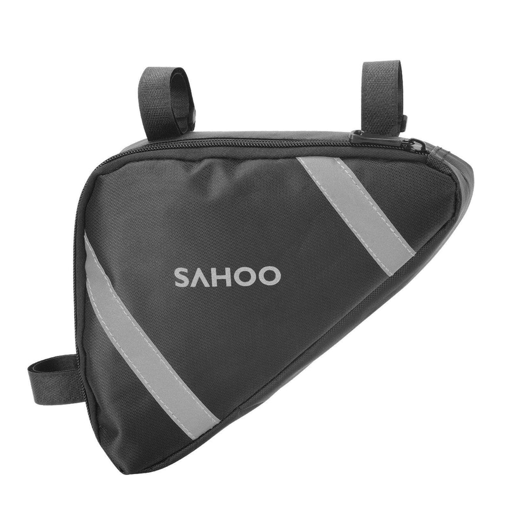Bike Frame Bag Triangle Bicycle Storage Bag Bicycle Under Tube Bag Front Frame Bag Large Capacity MTB Road Bike Pouch Storage Bag Cycling Accessories-WAYBIKER