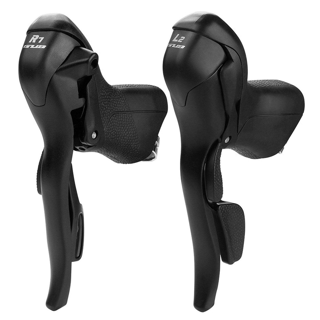 2 x 7/8/9/10 Speed Bicycle Shifter Cycling Road Bike Dual Control Shift Lever for 22.2mm Handlebar