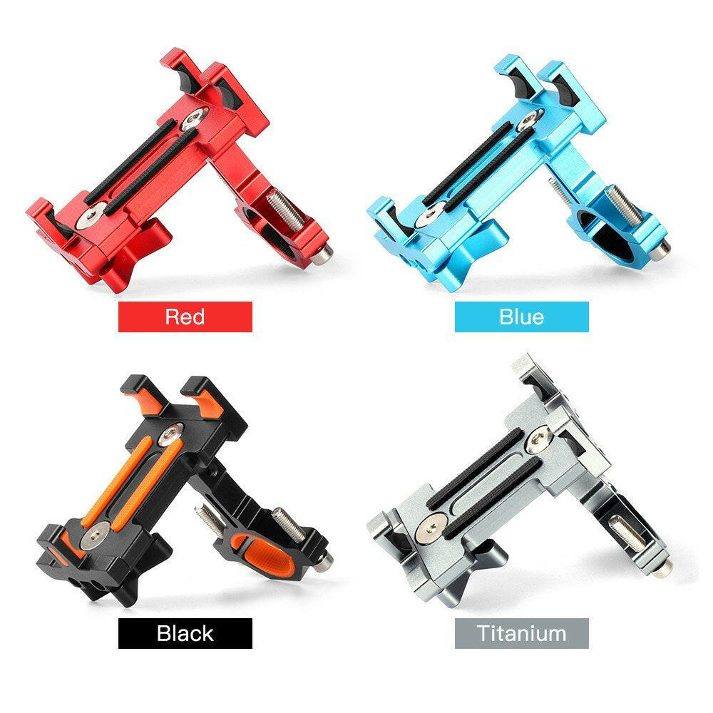 Bicycle Mobile Phone Holder Adjustable Motorcycle Phone Mount for Bicycle Handlebar Easy to Install Bike Accessories