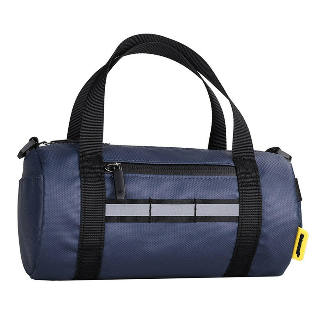 Bike Handlebar Bag Multifunction Handlebar Pouch Water Resistant Front Frame Bag with Detachable Shoulder Strap