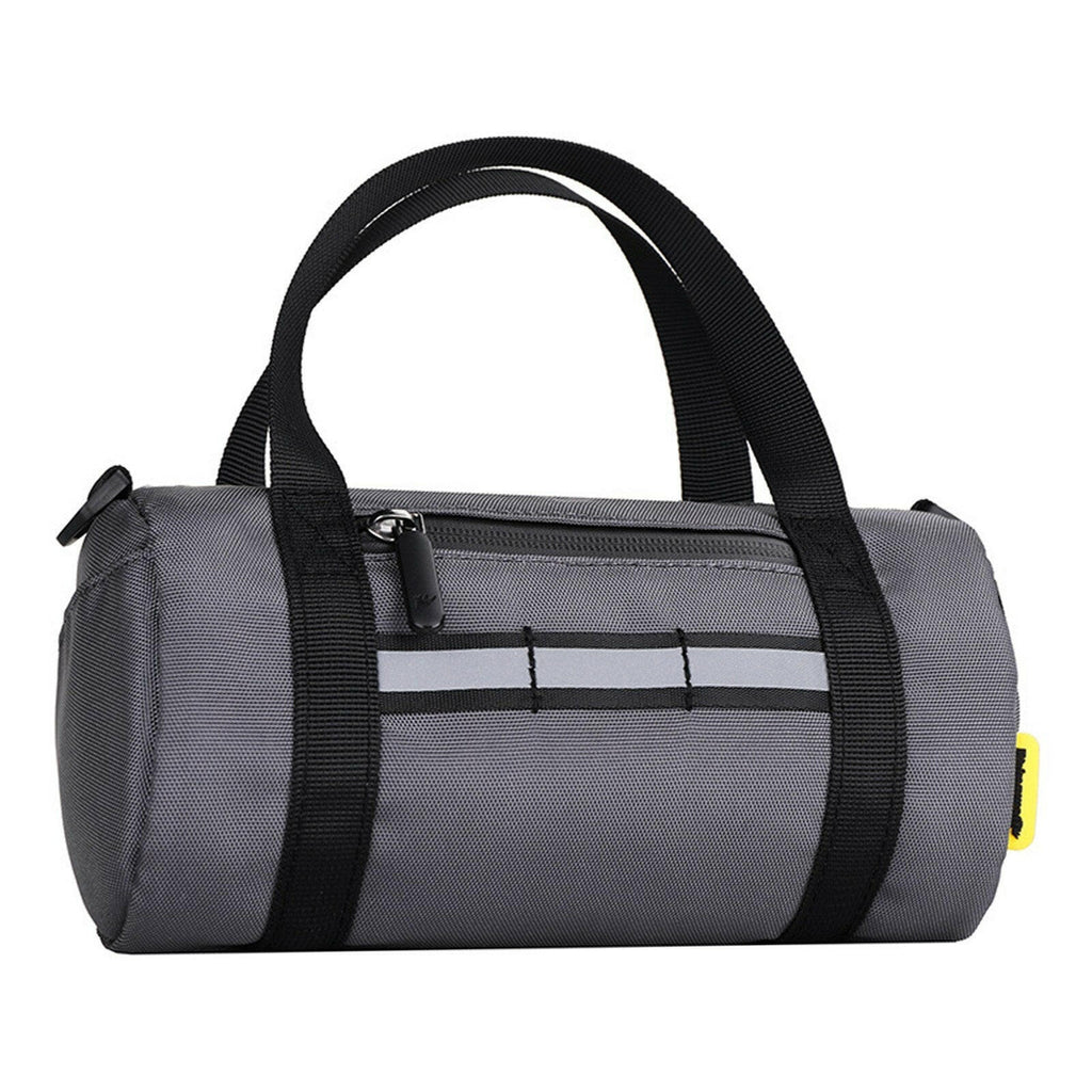 Bike Handlebar Bag Multifunction Handlebar Pouch Water Resistant Front Frame Bag with Detachable Shoulder Strap