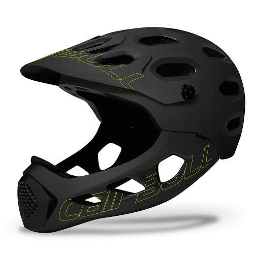 CAIRBULL Full Face Bike Helmet Adult Cycling Helmet with Detachable Chin Guard-WAYBIKER