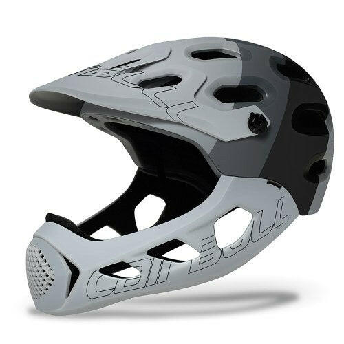 CAIRBULL Full Face Bike Helmet Adult Cycling Helmet with Detachable Chin Guard-WAYBIKER