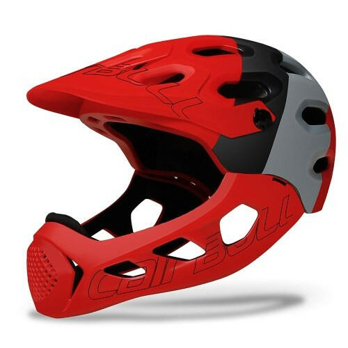 CAIRBULL Full Face Bike Helmet Adult Cycling Helmet with Detachable Chin Guard