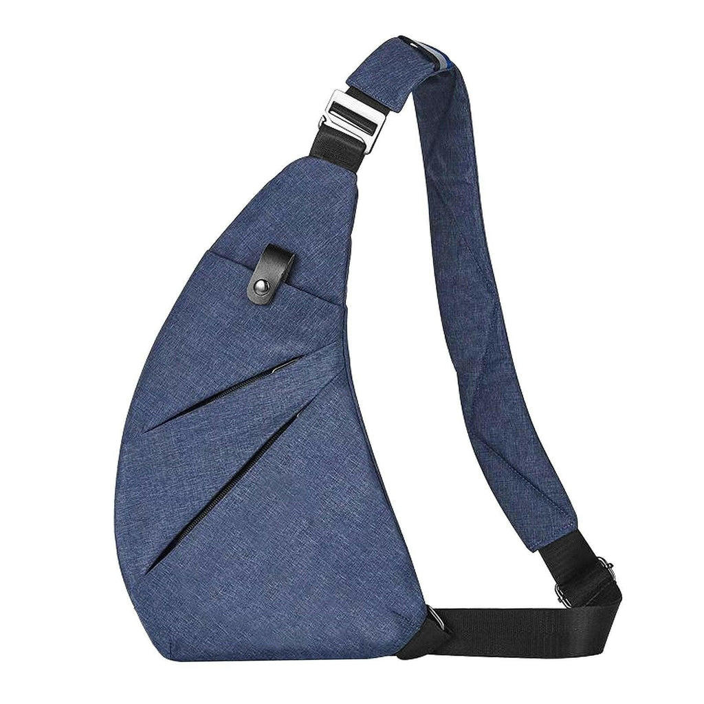 Waterproof Sling Bag Ultra Light Crossbody Pack with Adjustable Shoulder Strap Anti-theft Shoulder Daypack for Outdoor Sports Hiking Cycling Mountaineering Travelling-WAYBIKER