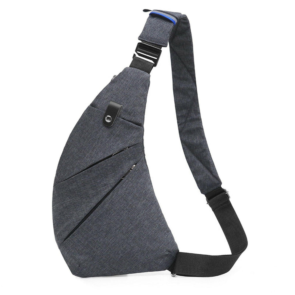 Waterproof Sling Bag Ultra Light Crossbody Pack with Adjustable Shoulder Strap Anti-theft Shoulder Daypack for Outdoor Sports Hiking Cycling Mountaineering Travelling-WAYBIKER