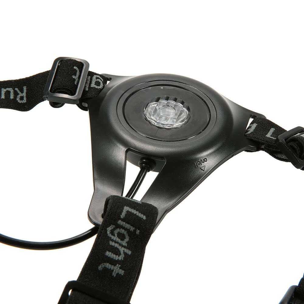 Outdoor LED Chest Light Rechargeable Night Running Light Flashlight with Removable Fixing Band for Camping Hiking Running-WAYBIKER