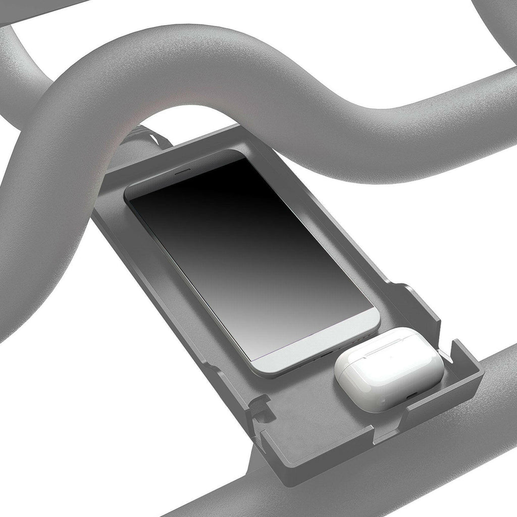 Mobile Phone Holder Replacement for Peloton Bike Tablet PC  Cell Phone  & Earphone Case Mount Tray with Charging Slot-WAYBIKER