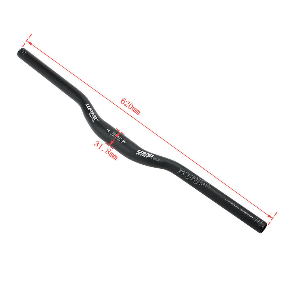 Aluminum Alloy Cycling MTB Mountain Bike Riser Handlebar 31.8 * 620mm