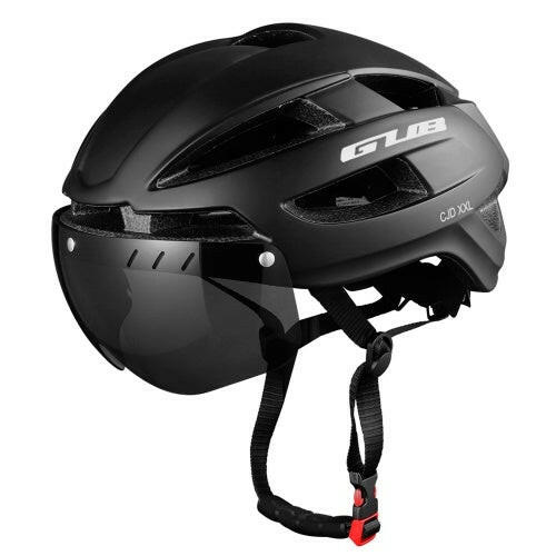 GUB Ultralight Adjustable Bike Helmet with Detachable Magnetic Goggles