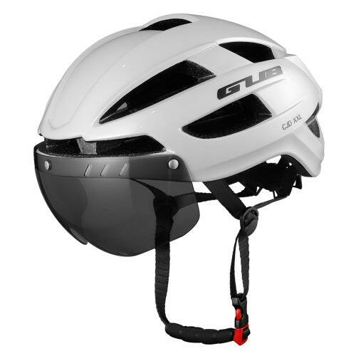 GUB Ultralight Adjustable Bike Helmet with Detachable Magnetic Goggles