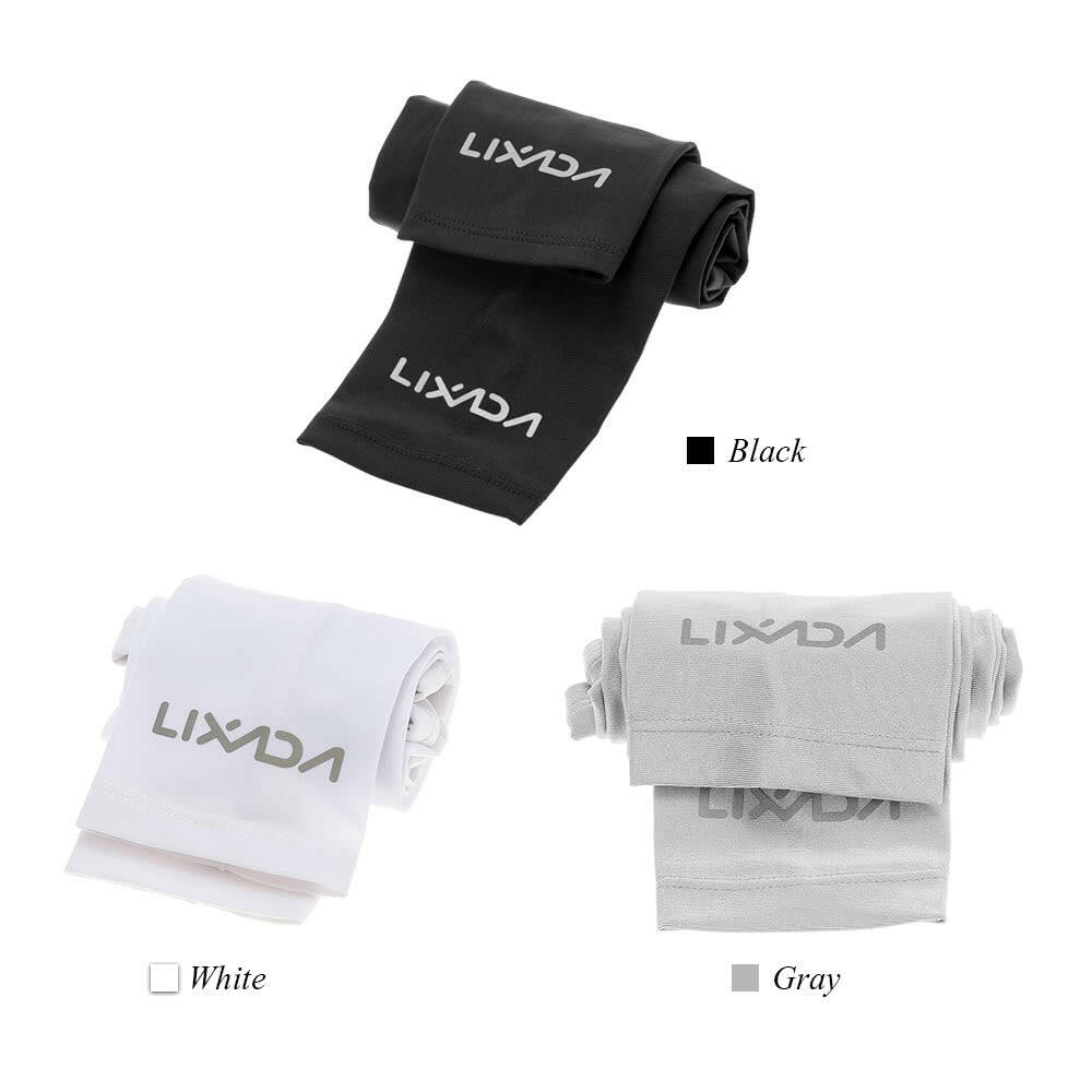Lixada Unisex Outdoor Sports Quick-dry Breathable Arm Sleeves Sun-resistant Arm Protective Sleeves for Bicycle Cycling & Running-WAYBIKER
