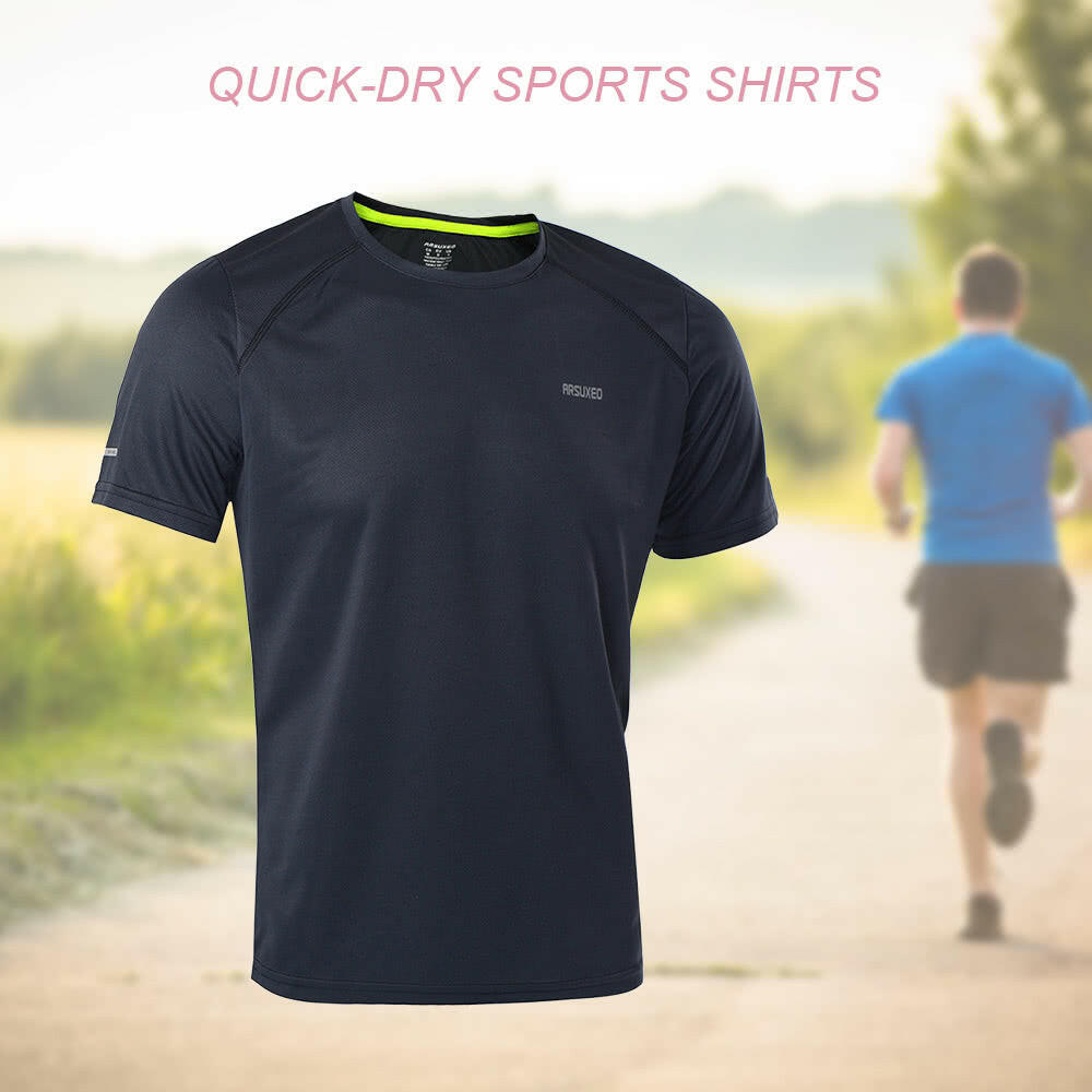 Quick-dry Running Sports Cycling T-shirts Shirts Summer