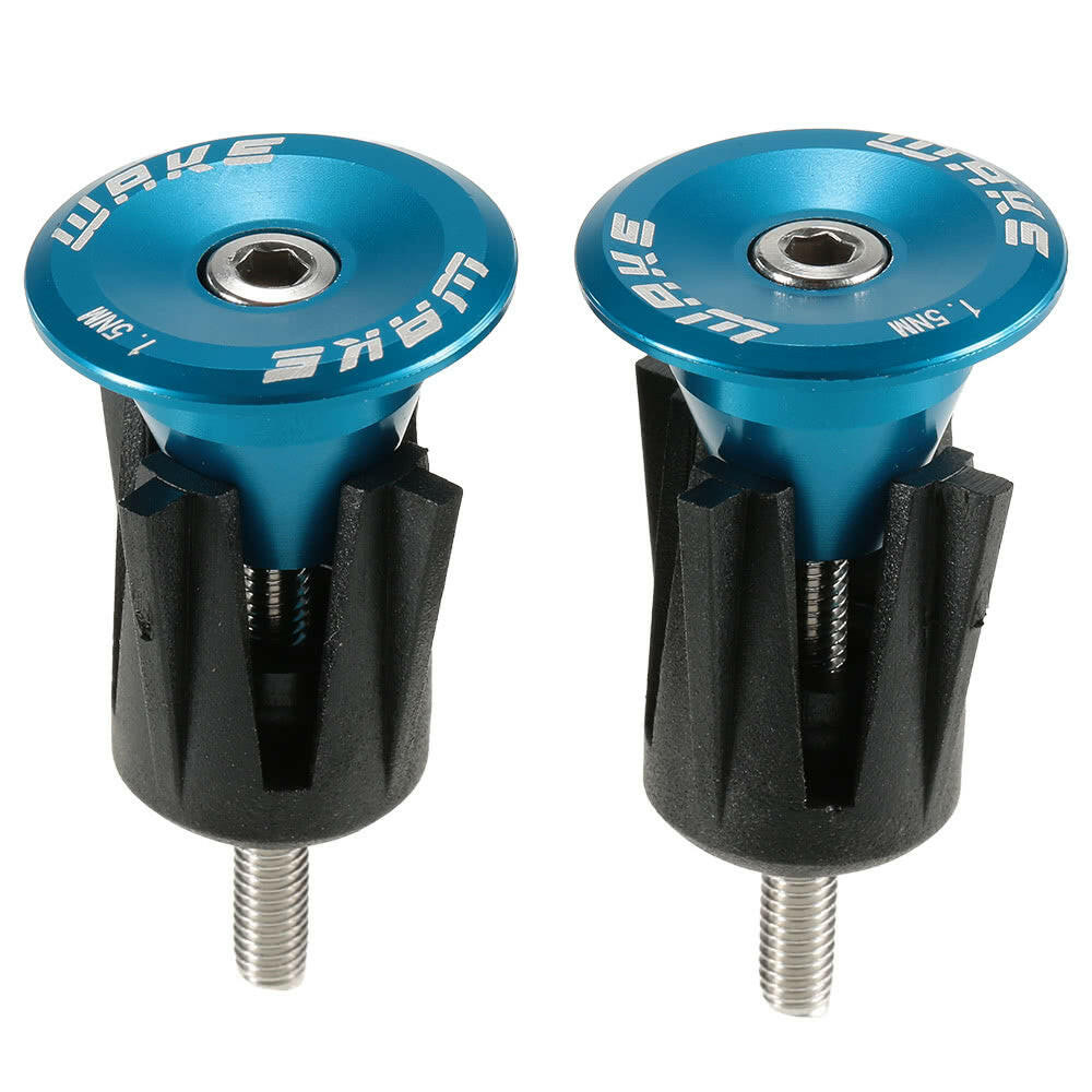 1 Pair Bicycle Bike Aluminum Handlebar Grip End Plug Handle Bar End Caps Handle Grip End Stoppers-WAYBIKER