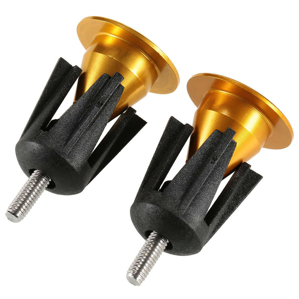 1 Pair Bicycle Bike Aluminum Handlebar Grip End Plug Handle Bar End Caps Handle Grip End Stoppers-WAYBIKER
