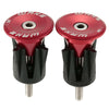 1 Pair Bicycle Bike Aluminum Handlebar Grip End Plug Handle Bar End Caps Handle Grip End Stoppers-WAYBIKER