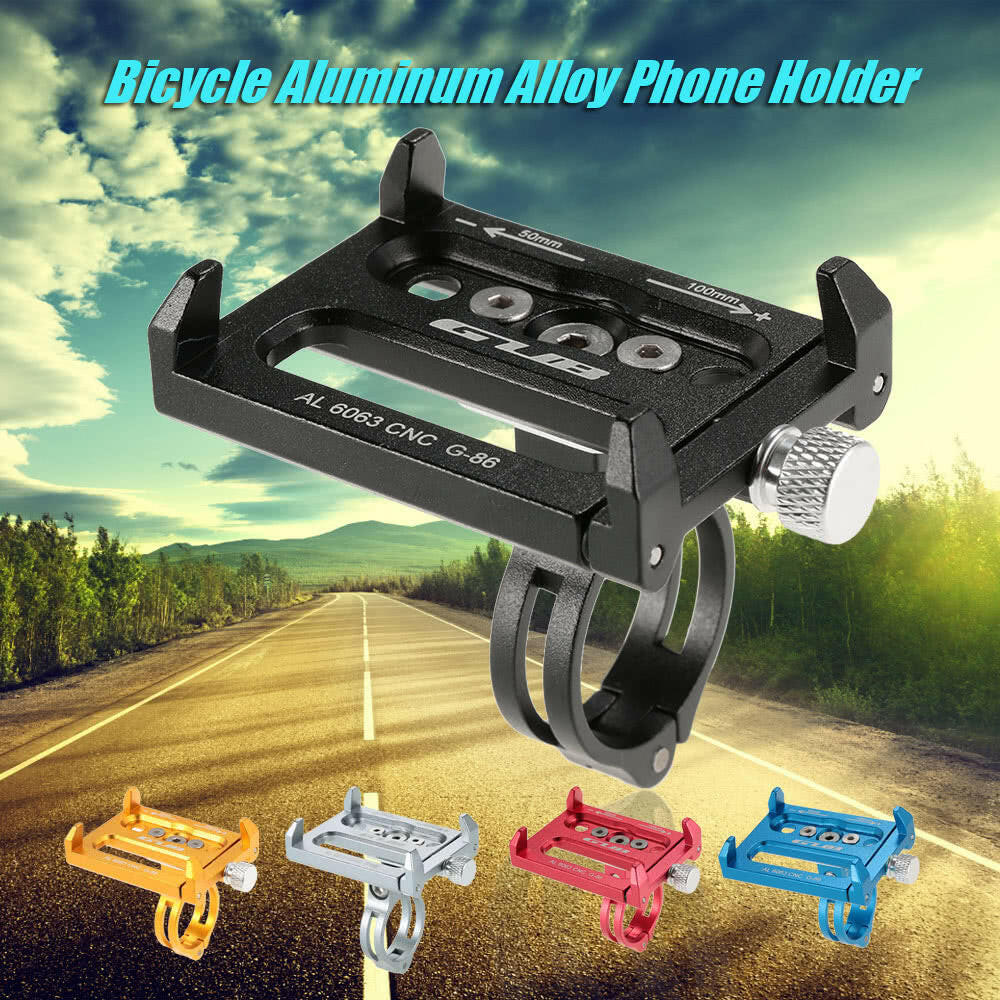 GUB Aluminum Alloy Bicycle Phone Holder