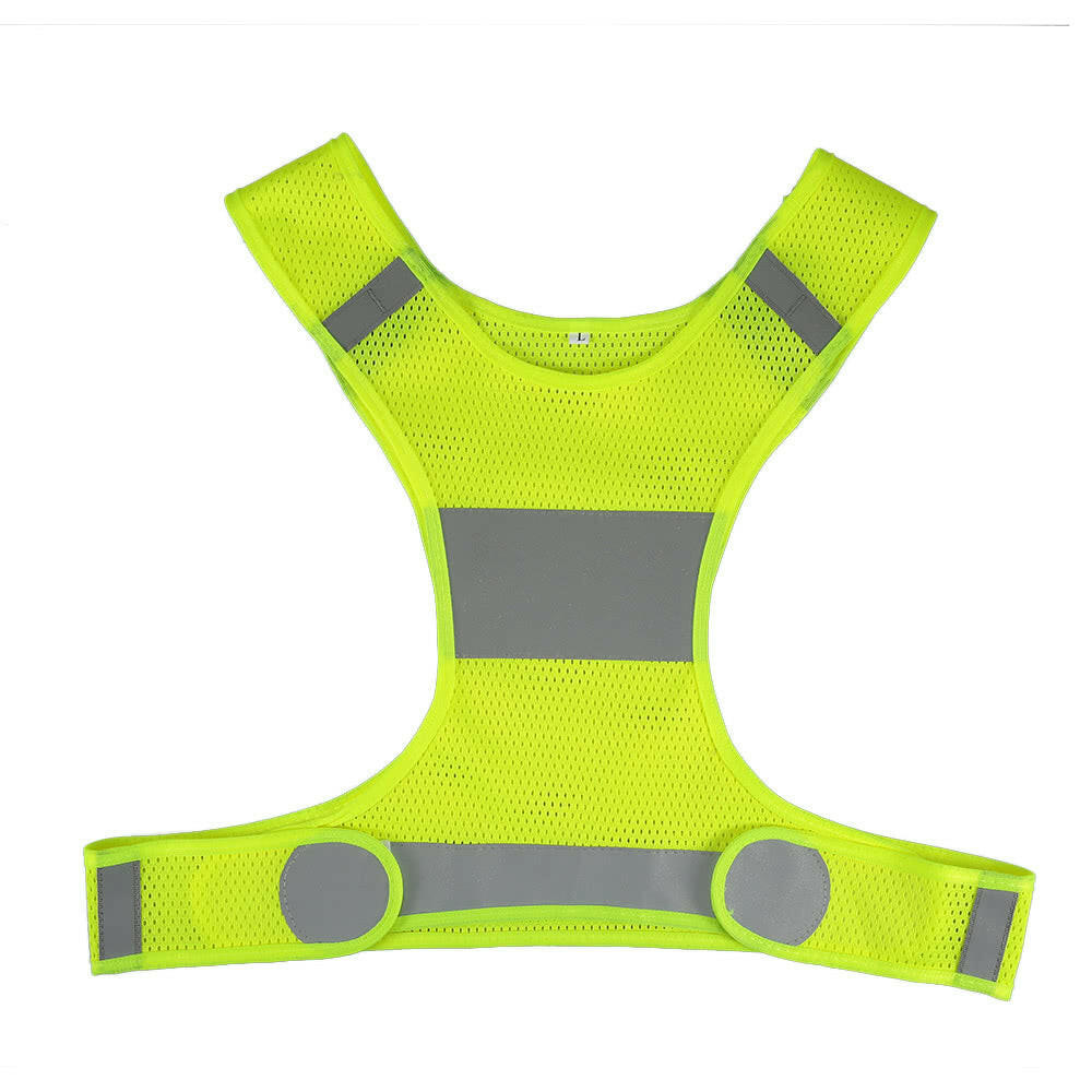 Outdoor Sports Running Reflective Vest Adjustable Lightweight Safety Gear for Women Men Jogging Cycling Walking-WAYBIKER