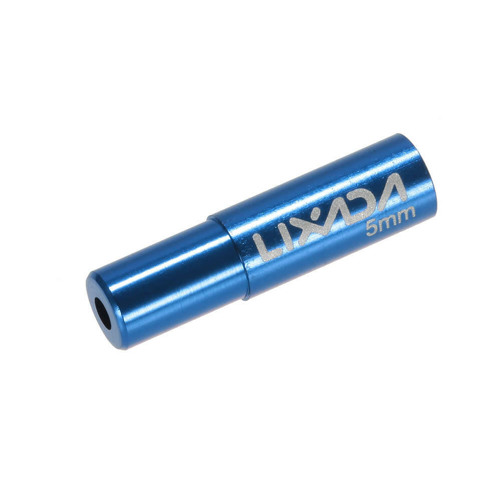 Lixada 10pcs 4mm/5mm Cycling Bike Derailleur Shift Brake Wire Cable End Cap Shifter Cable Housing Ferrules Tube Tops Replacement Set Aluminum Alloy-WAYBIKER