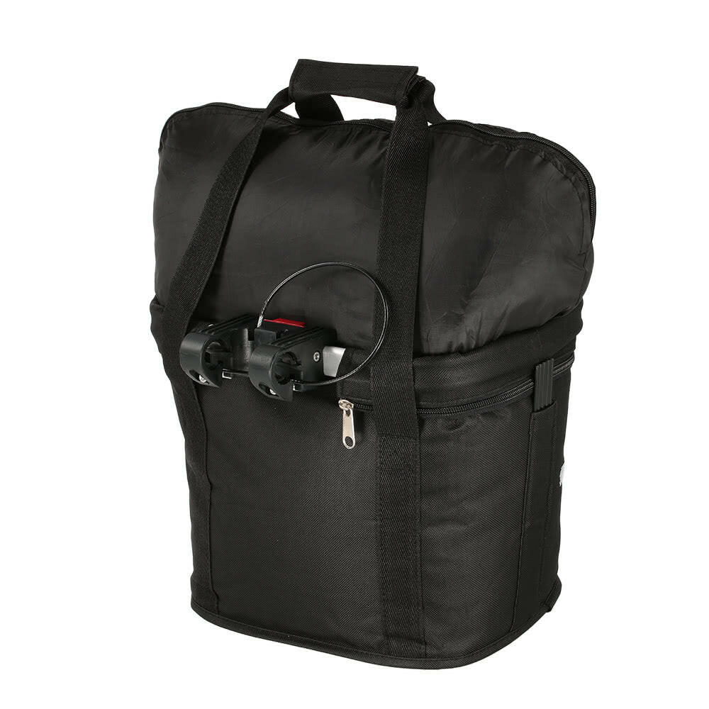 Bicycle Basket Detachable Cycling Bike Handlebar Front Carrier Bag Pet Carrier Aluminum Alloy Frame-WAYBIKER