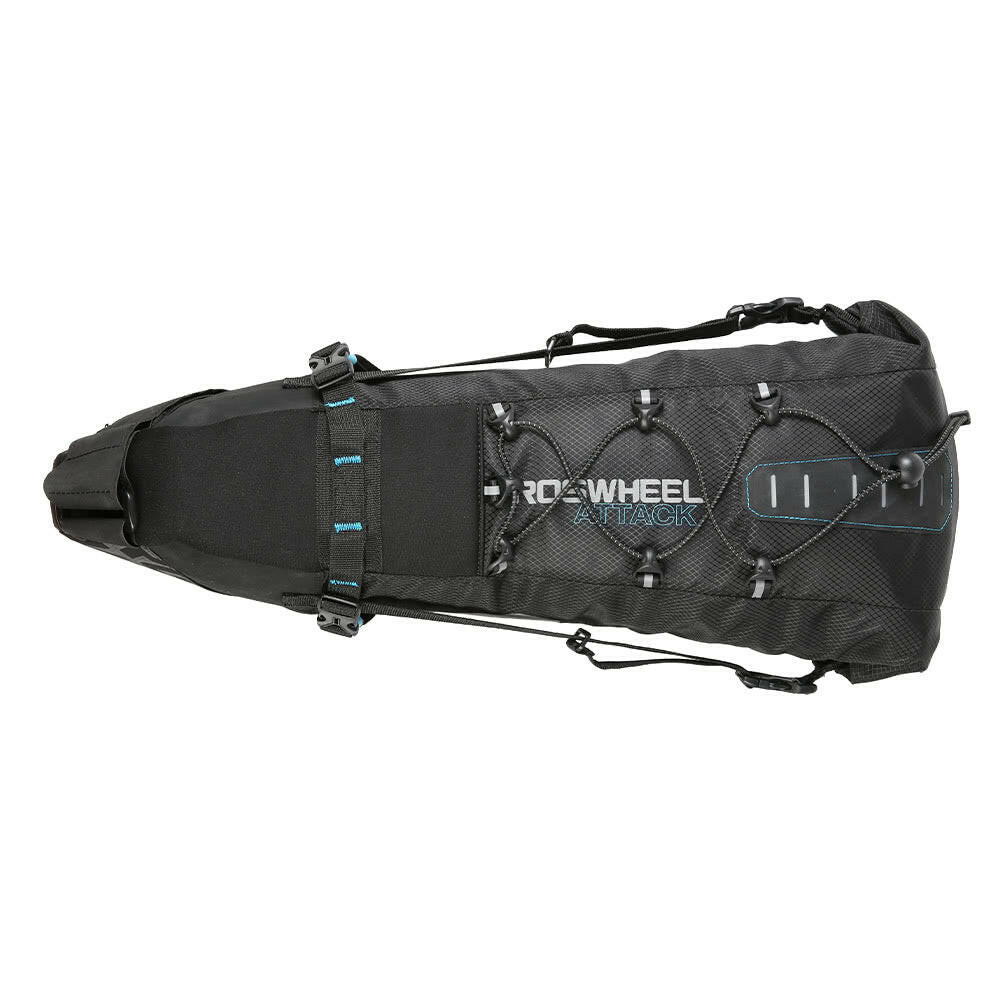 ROSWHEEL Waterproof Bike Bag Bicycle Saddle Bag Pannier Cycling MTB Mountain Road Bike Tail Seat Bag Adjustable 3L-10L-WAYBIKER