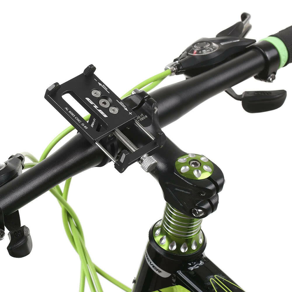 GUB Mountian Bike Phone Mount Universal Adjustable Bicycle Cell Phone GPS Mount Holder Bracket Cradle Clamp-WAYBIKER