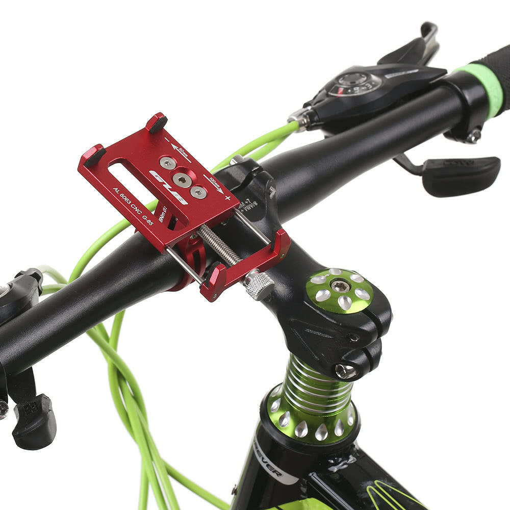 GUB Mountian Bike Phone Mount Universal Adjustable Bicycle Cell Phone GPS Mount Holder Bracket Cradle Clamp-WAYBIKER
