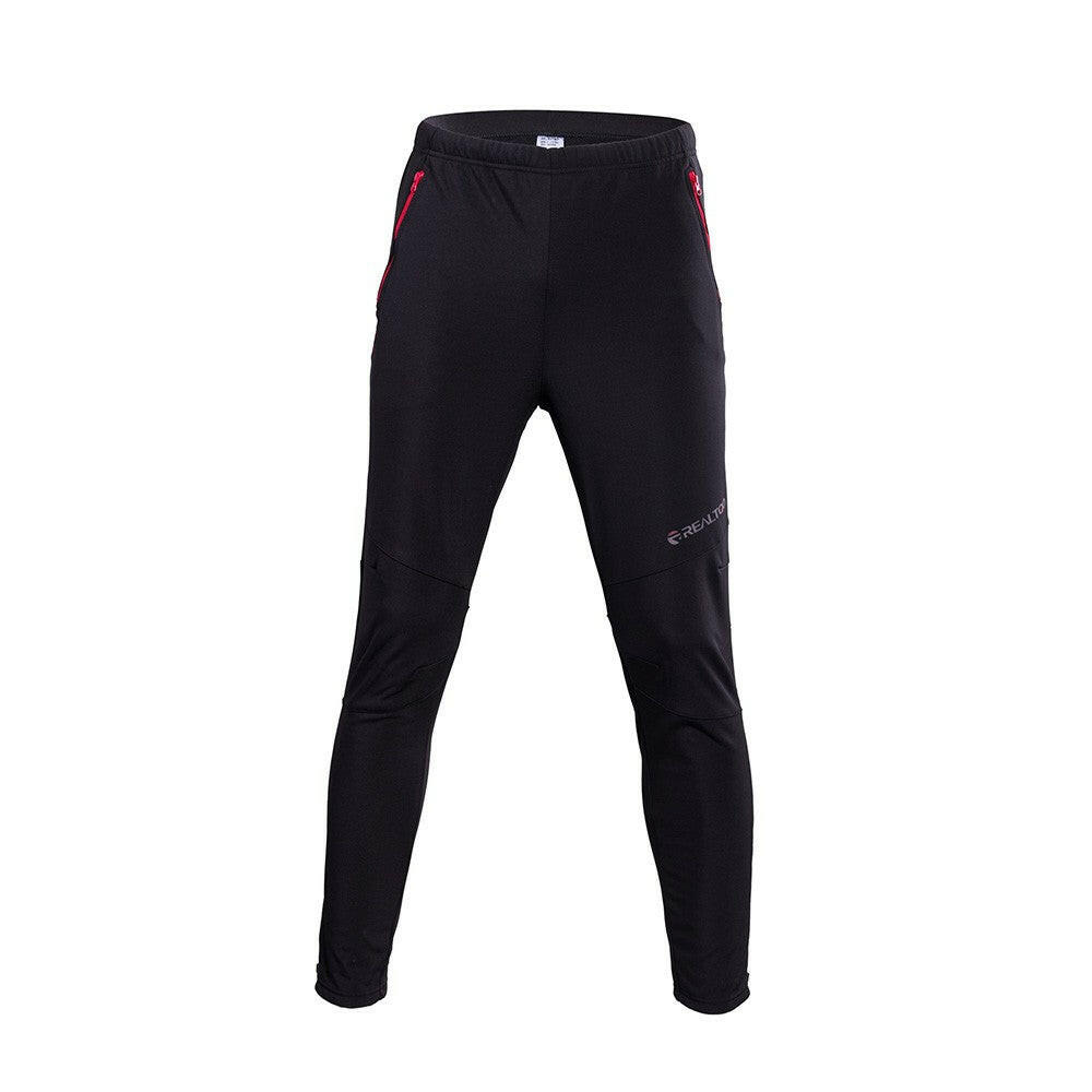 Men's Windproof Athletic Pants Winter Outdoor Sports MTB Bike Bicycle Cycling Riding Pants Trousers