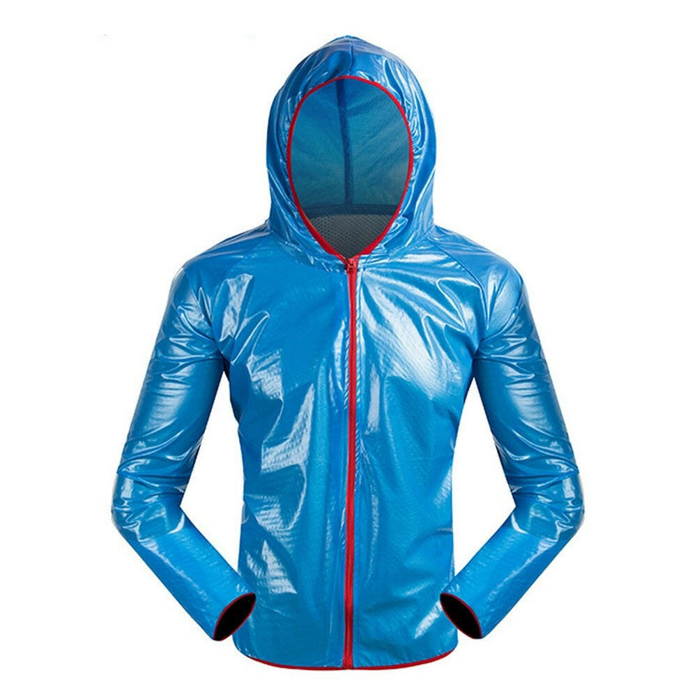 Outdoors Bicycle Rain-proof Coat Waterproof Wearable Cycling Jacket Windproof Comfortable Bicycle Clothing Raincoat