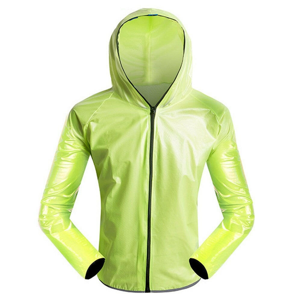 Outdoors Bicycle Rain-proof Coat Waterproof Wearable Cycling Jacket Windproof Comfortable Bicycle Clothing Raincoat-WAYBIKER