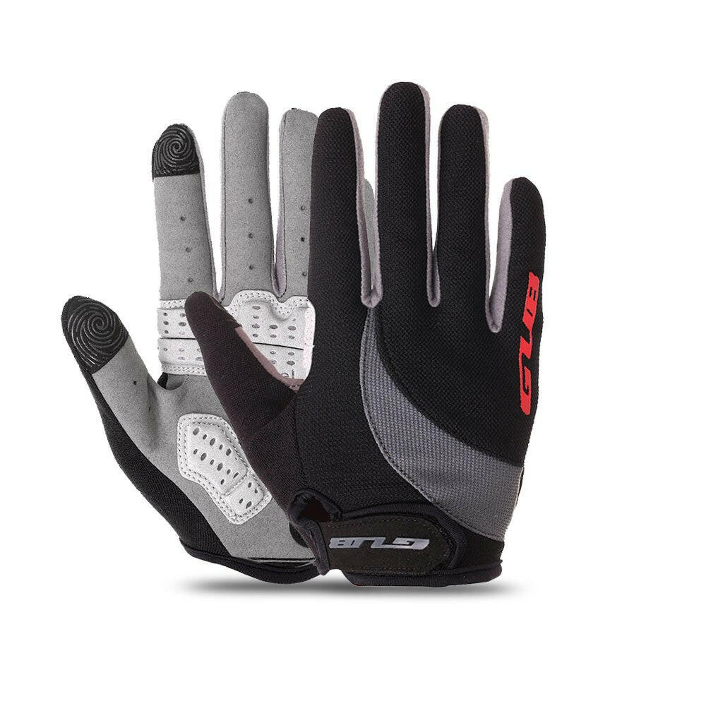 GUB Unisex Gel Padded Touch Screen Full Finger Cycling Gloves MTB Road Bike Bicycle Riding Outdoor Sport Gloves