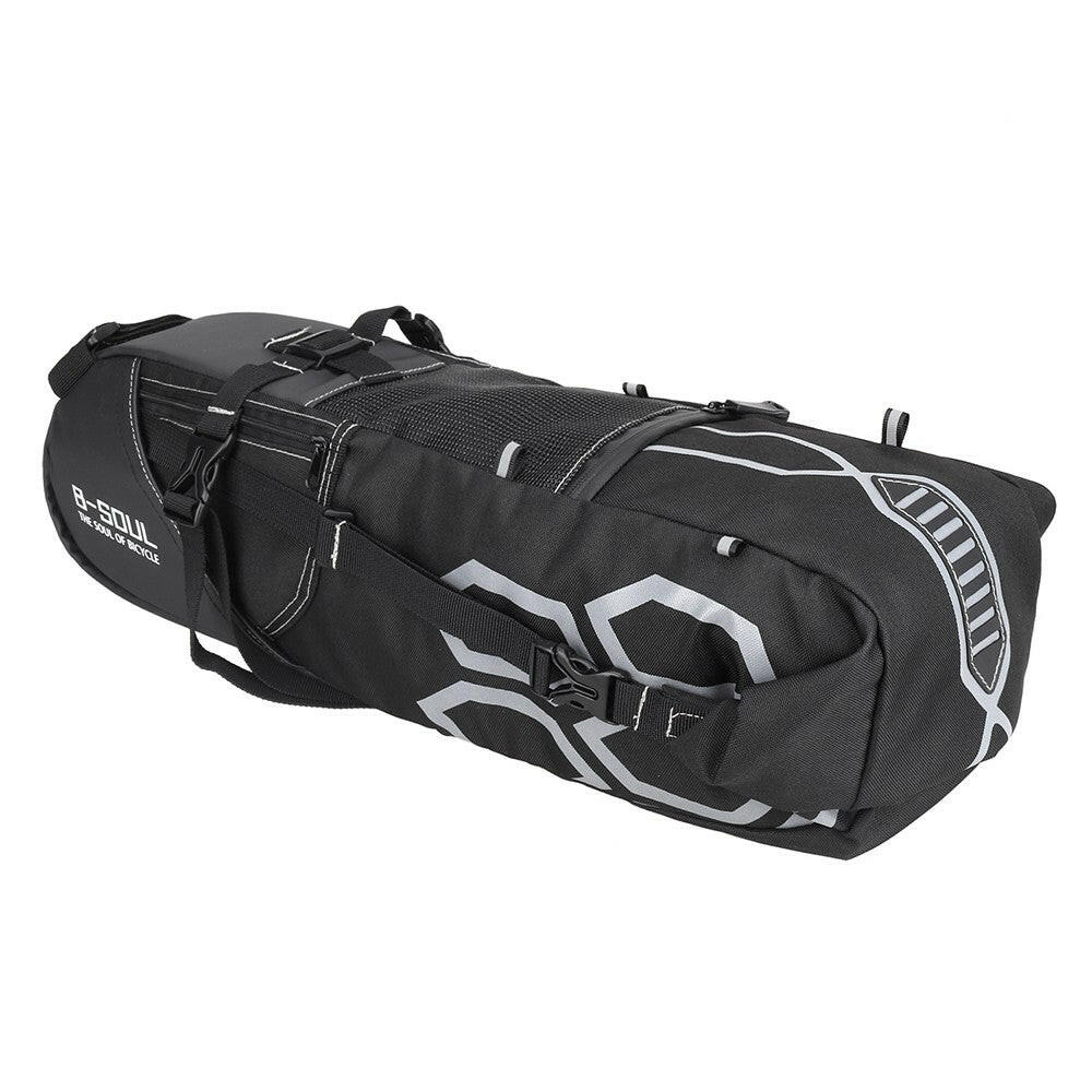 10L Bike Bag Bike Rear Seat Bag Bicycle Tool Storage Pouch Cycling Saddle Tail Packs Bike Storage Bag-WAYBIKER