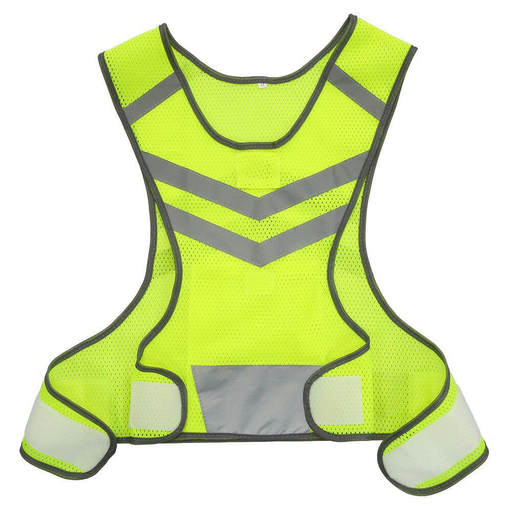 Outdoor Sports Running Reflective Vest Adjustable Lightweight Mesh Safety Gear for Women Men Jogging Cycling Walking-WAYBIKER