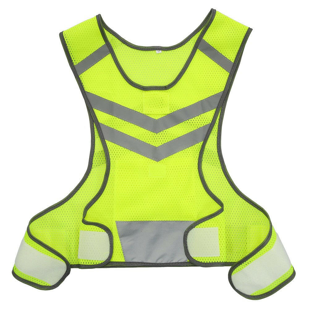 Outdoor Sports Running Reflective Vest Adjustable Lightweight Mesh Safety Gear for Women Men Jogging Cycling Walking