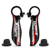 1 Pair Alumimun Alloy MTB Bar End Mountain Bike Handlebar End Bicycle Cycling Road Bike Parts 22.2MM Bike Bar End Grips-WAYBIKER