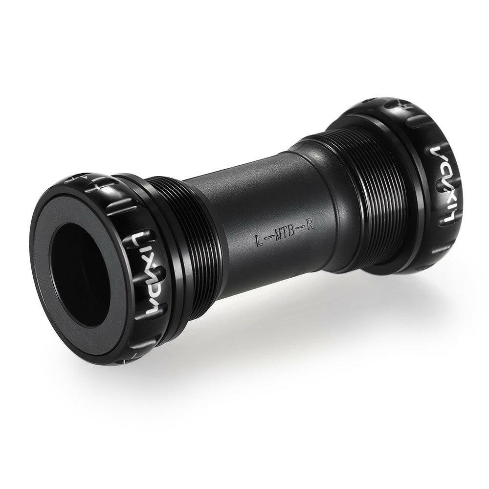 Lixada MTB Mountain Bike Bicycle Cycling  Thread Type Bottom Bracket Aluminum Alloy 68mm/73mm BB Crank Set Bearing Axis Parts-WAYBIKER