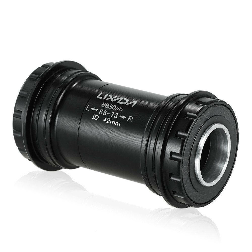Lixada BB30 Bottom Bracket Road Bike 24MM Bearing Bottom Bracket 68-73mm Bike Bottom Bracket for SHIMANO SRAM GXP Prowheel