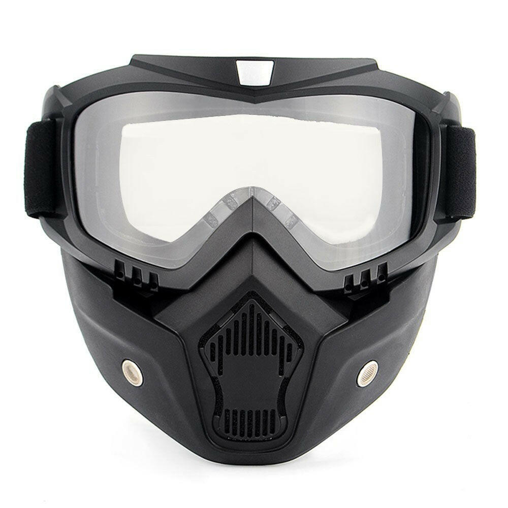 Motorcycling Goggles UVA400 Protection Winter Skiing Goggle Riding Skating Sports Goggle with Detachable Mask-WAYBIKER
