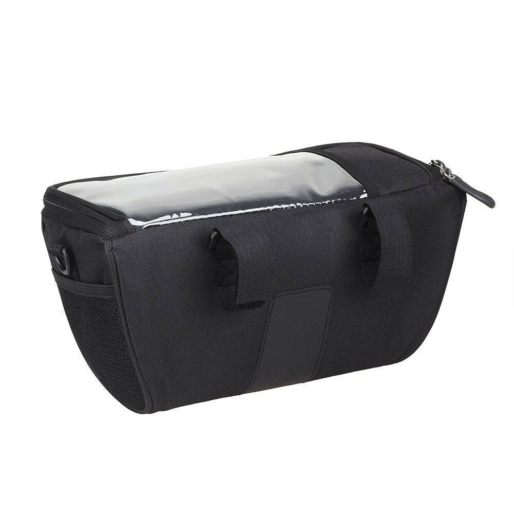 Multi-functional Bicycle Handlebar Bag with Touchscreen Pocket Cycling Front Frame Bag Pack Crossbody Shoulder Bag