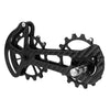 16T Bicycle Bike Ceramic Bearing Jockey Pulley Wheel Set Carbon Fiber Rear Derailleurs Guide Bicycle Parts for Shimano 5800/5700/4600/4700/105-WAYBIKER