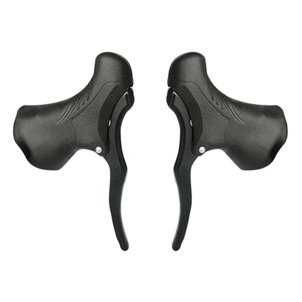 Lightweight Aluminum Bicycle Brake Handle MTB Mountain Bike Cycling Brake Levers Front & Rear Brake Levers Drop Handlebar Set