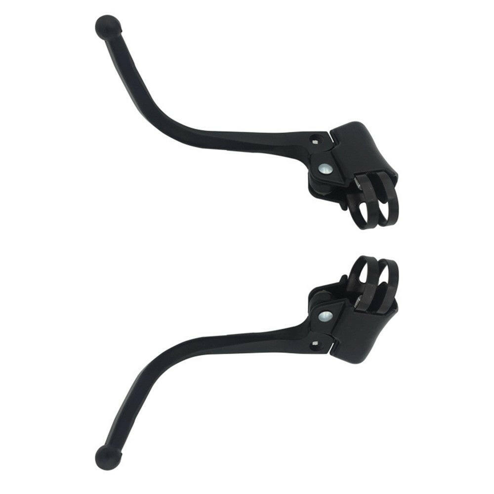 1 Pair Universal Full Aluminum Alloy Bicycle Brake Handle Mountain Road Bike Brake Lever 22-24mm Diameter-WAYBIKER