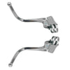 1 Pair Universal Full Aluminum Alloy Bicycle Brake Handle Mountain Road Bike Brake Lever 22-24mm Diameter-WAYBIKER