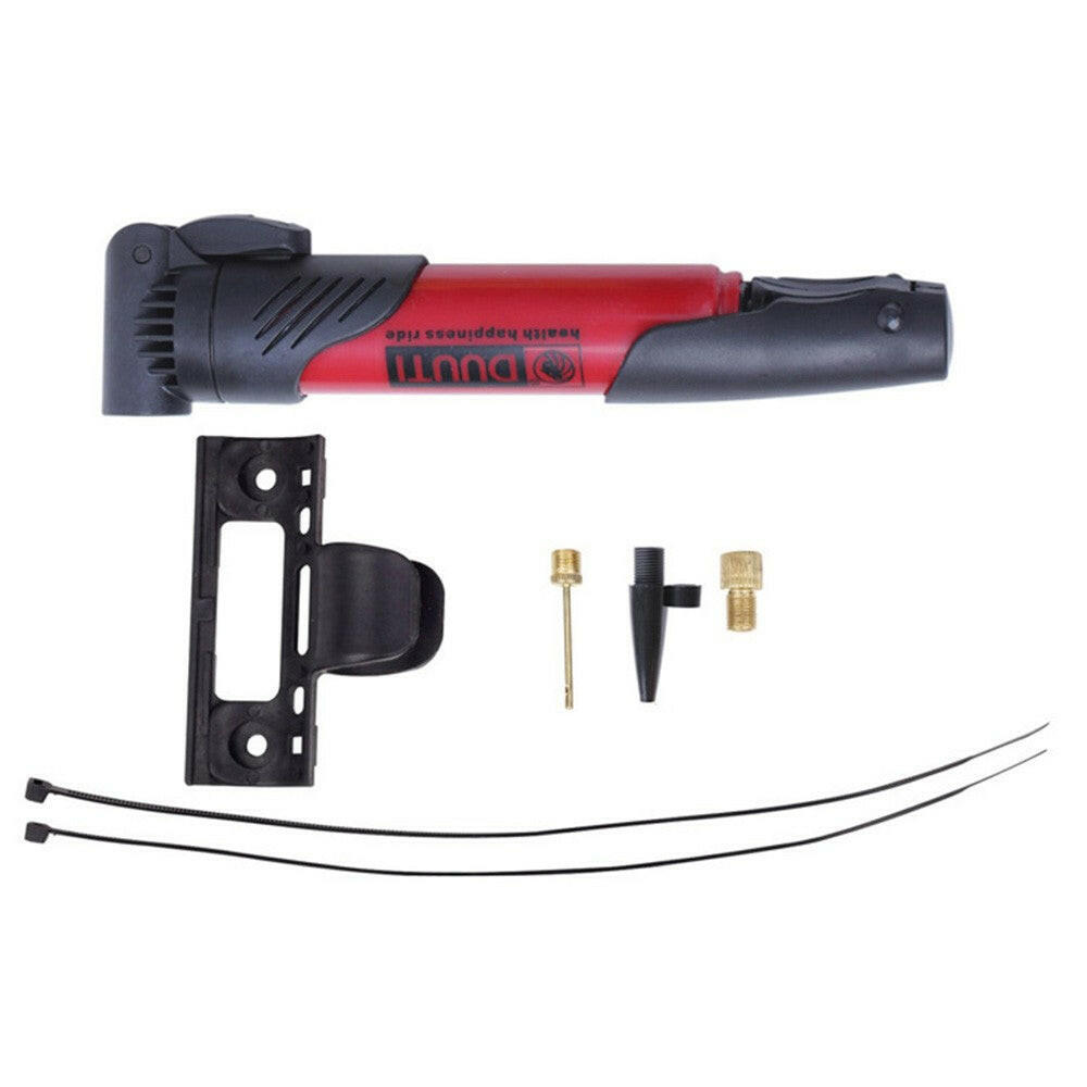 DUUTI Portable Mini Plastic Bicycle Air Pump Bicycle Tire Super Light Accessories MTB Road Bike Cycling Pump-WAYBIKER