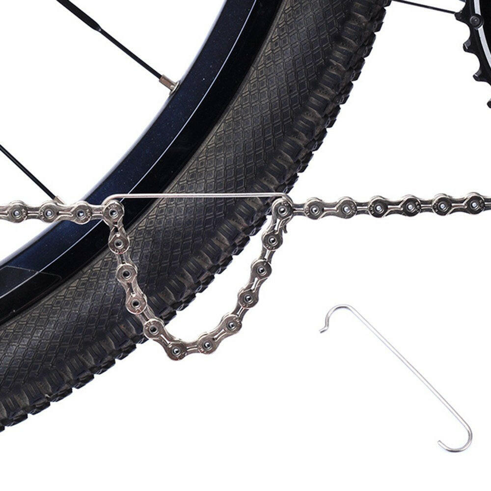 Stainless Steel Bike Chain Hooks Bicycle Repair Tools MTB Road Bike Chain Link Hook Connecting Aid Tools Accessories