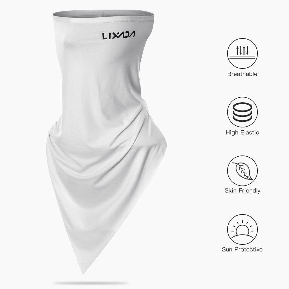 Lixada Cycling Face Cover Clothing Neck Gaiter Breathable Cooling Riding Face Wrap Outdoor Sports Scarf Men Women-WAYBIKER