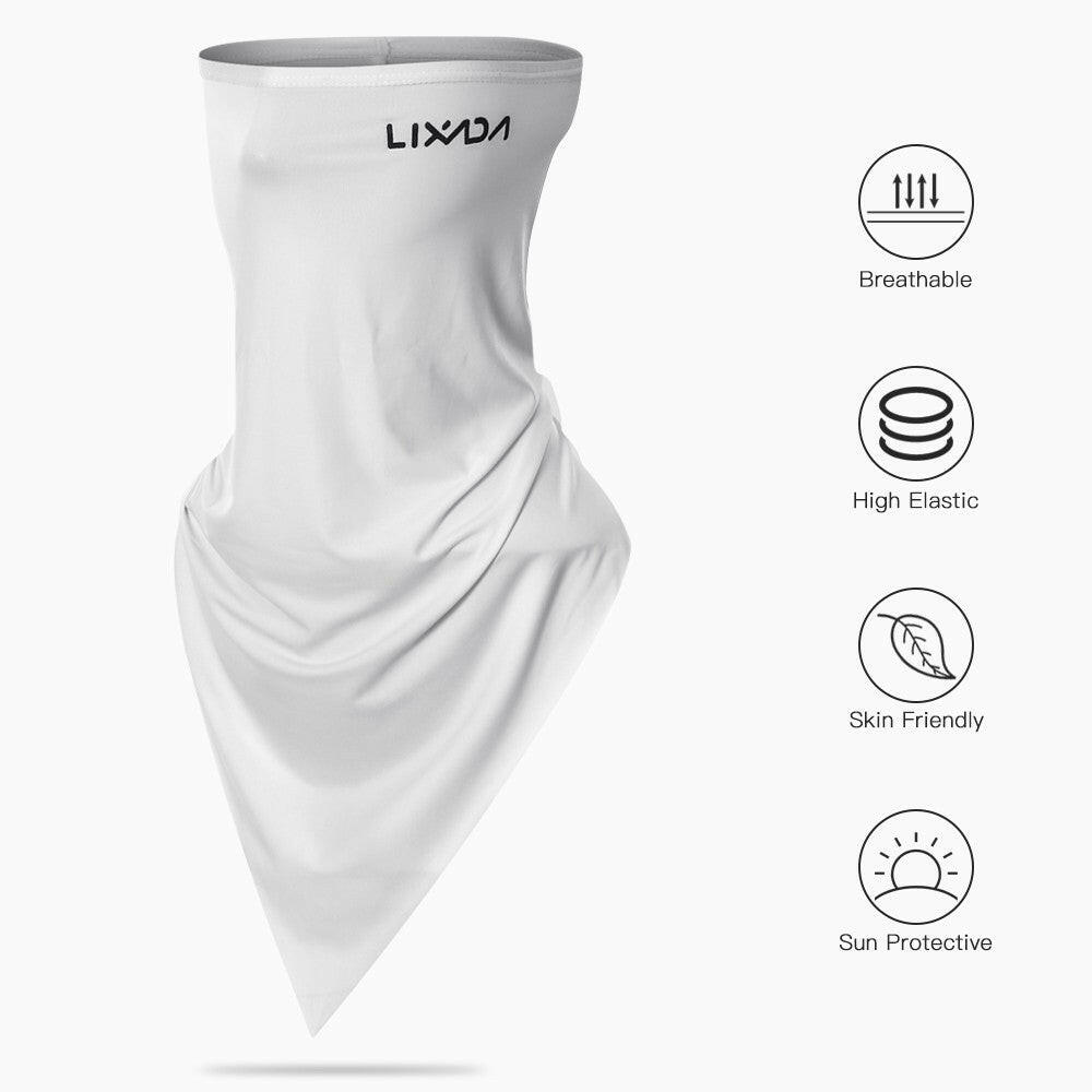 Lixada Cycling Face Cover Clothing Neck Gaiter Breathable Cooling Riding Face Wrap Outdoor Sports Scarf Men Women