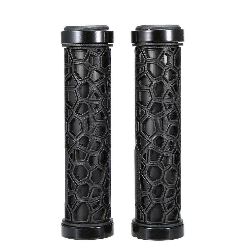Bicycle Handlebar Grips Anti-slip Rubber Handle Bar End Grips-WAYBIKER