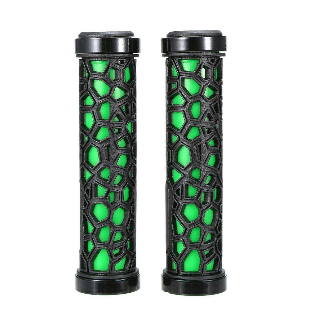 Bicycle Handlebar Grips Anti-slip Rubber Handle Bar End Grips-WAYBIKER