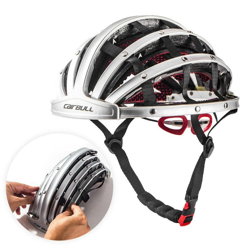 Bike Helmet Foldable Cycling Helmet Adult Road Bike Safety Helmet Lightweight Sports Protective Equipment